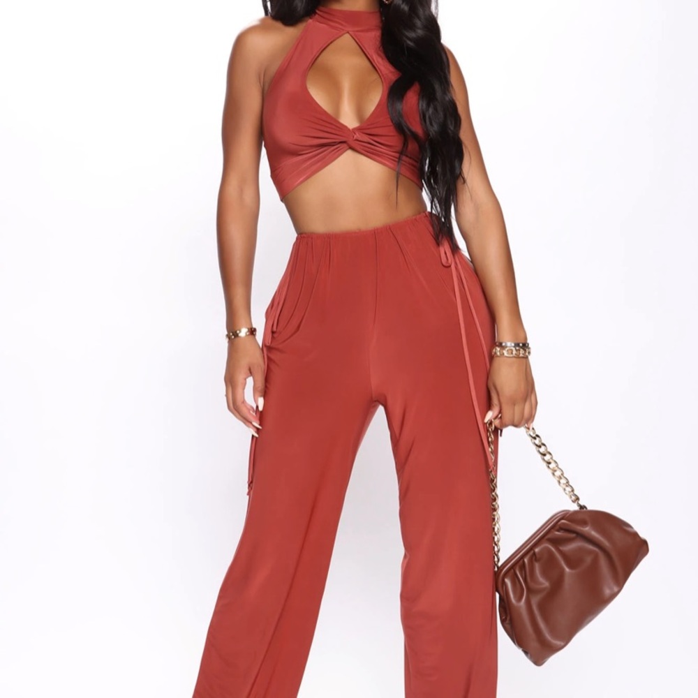 Cut out pant set (New, Never worn)